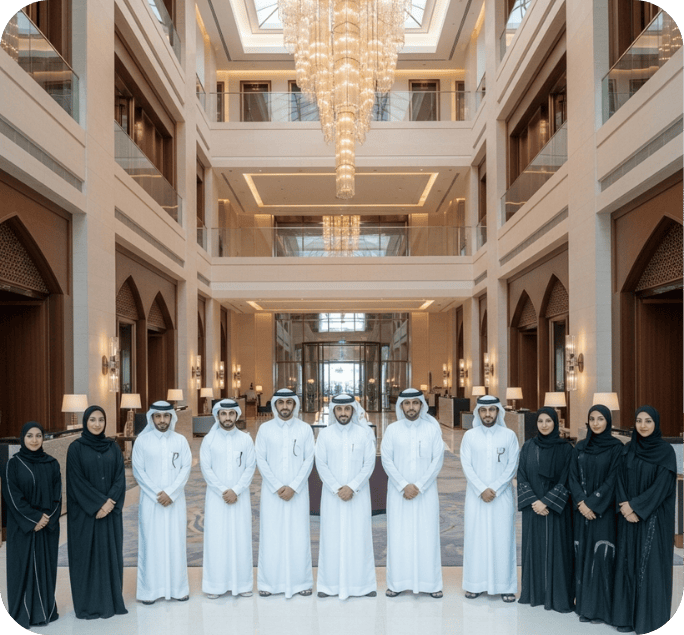 موظفو رحابة الوطن - افتتاح فندق فاخر في الرياض